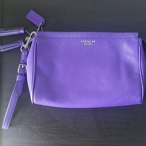 Coach Ultraviolet Wristlet